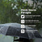 FlinQ Stormparaplu - Opvouwbaar - Automatisch open en dicht - Inclusief beschermhoes