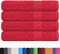 vidaXL - Handdoeken - 4 - st - 100x200 - cm - 360 - g/m² - 100% - katoen - rood
