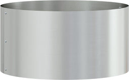 vidaXL - Tuinplanter - 40x40x20 - cm - van - Gegalvaniseerd - Staal
