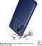 iMoshion Hoesje Geschikt voor Xiaomi 12 / 12X Hoesje Siliconen - iMoshion Carbon Softcase Backcover - Blauw