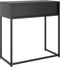 vidaXL - Wandtafel - 72x35x75 - cm - staal - antracietkleurig