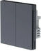 Aqara Smart Wall Switch H1 - Inbouw Schakelaar - Zigbee 3.0 - Grijs