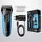 Braun Series 3 Shave&Style 3010BT - Elektrisch Scheerapparaat - 3-in-1 voor scheren trimmen afwerken - Zwart/Blauw