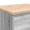 vidaXL - Garagekast - 60x51x85 - cm - massief - grenenhout - grijs - sonoma