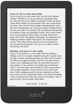 Tolino Shine 5 - E-reader - 6" E Ink Carta 1300 - Verlicht scherm - Zwart