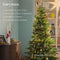 Kunstkerstboom - Nordmann Slim (FT05) - 180 cm - realistische PVC/PE-takken - handgemaakte essenhouten standaard