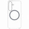 Samsung Galaxy S25 - Clear Magnet Case - Magnetische ring voor draadloos opladen - Transparant