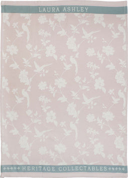 Laura Ashley Heritage Collectables - Laura Ashley Theedoek Blush Flowers