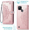 iMoshion Hoesje Geschikt voor Realme C21 Hoesje Met Pasjeshouder - iMoshion Mandala Bookcase - Rosé Goud