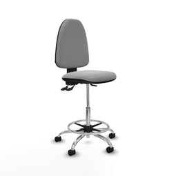 Piqueras y Crespo B0005RN - Bureaustoel - Hoogteverstelbaar - Lichtgrijs