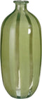 Mica Decorations Vaas Montello - 19x19x45 cm - Glas - Lichtgroen