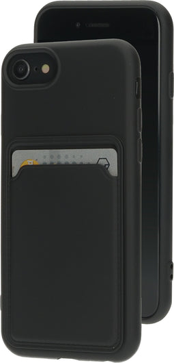Mobiparts Classic TPU Case - Kaarthouder - Shockproof - Zwart