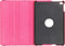 Tablet Hoes Geschikt voor iPad Mini 5 (2019) / iPad Mini 4 (2015) (2015) - 360° Draaibare Bookcase - Fuchsia /Fuchsia