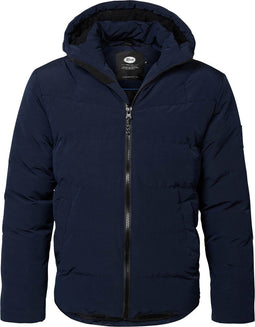 Petrol Industries XXL - Heren Gevoerde Puffer - Blauw