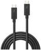 Lindy 41557 - Thunderbolt 3 Kabel - 2.00 m 20 GBit/s - Zwart