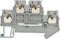 Phoenix Contact PTTB 1,5/S 3208511 Klem 2-etages Aantal polen: 4 0.14 mm² 1.5 mm² Grijs 50 stuk(s)
