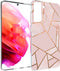 imoshion Hoesje Geschikt voor Samsung Galaxy S21 FE Hoesje Siliconen - imoshion Design hoesje - Roze / Meerkleurig / Goud / Pink Graphic