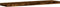 vidaXL - Wandschappen - 4 - st - 40x10x1,5 - cm - bewerkt - hout - gerookt - eikenkleur