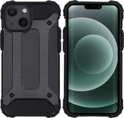 iMoshion Hoesje Geschikt voor iPhone 13 Mini Hoesje - iMoshion Rugged Xtreme Backcover - Zwart