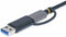 Startech.com FCREADMICRO3V2 - USB 3.0 Multi-Media Geheugenkaart Lezer - USB-C en USB-A - Grijs