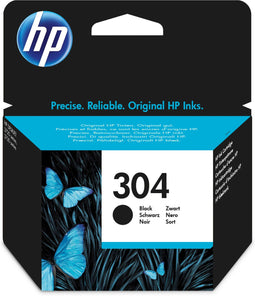 HP 304 - Inktcartridge - Origineel - Zwart