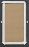 vidaXL - Wandspiegel - barok - stijl - 50x80 - cm - zwart