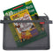 Lefancy Mesh Reistas met Rits Nylon Extra Lichtgewicht voor Office Travel Pack van 3 Assortiment A4 & A5 & A6 Grijs