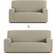 Sofa hoes set Eysa TROYA Lichtbruin 70 x 110 x 210 cm 2 Onderdelen