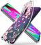 iMoshion Hoesje Geschikt voor Samsung Galaxy A40 Hoesje Siliconen - iMoshion Design hoesje - Roze / Transparant / Blossom Watercolor