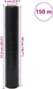 vidaXL - Stretchfilm - 2 - st - 23 - μm - 50 - cm - x - 150 - m - zwart