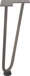 vidaXL - Haarspeld - tafelpoten - 4 - st - 30 - cm - massief - staal - naturel