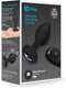 B-Vibe - Vibrerende Juwelen Plug M/L Zwart
