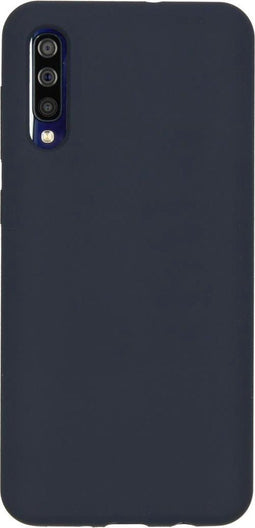 Accezz Samsung Galaxy A30s/A50 - Liquid Silicone Backcover - Schokabsorberend - Donkerblauw