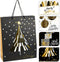 Cadeauzakje Luxe Kerst 4 stuks - Inpakzakje kerstmis - set van 4 - Geschenktasje - 26 x 10 x 32 CM