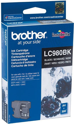 Brother LC-980BK - Inktcartridge - Origineel - Zwart