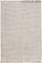 MOMO Rugs Nordic Flair Grey White Vloerkleed - 80x200 - Rechthoek - Laagpolig,Structuur Tapijt - Modern - Beige, Grijs, Wit