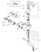 GROHE Euroeco - Wastafelmengkraan - Wandmontage - Chroom