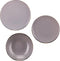 Cosy & Trendy Ravenna grey - serviesset 6 persoons - 18 delig - met Table Style zomers droogbloemen