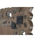DKD Home Decor - Wandspiegel - 60 x 3,5 x 180 cm - Gouden Mangohout