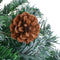 vidaXL - Kunstkerstboom - met - dennenappels - 150 - cm