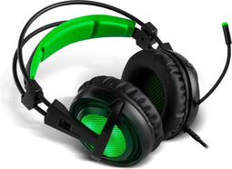 BG Xonar-X6 - Hoofdtelefoon met microfoon - Draad - 24 Ohm - Groen/Zwart