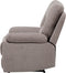 BERGEN - TV-fauteuil - Beige - Polyester