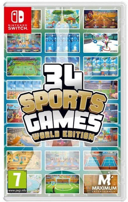 Nordic Game Supply 34 Sports Games - World Edition - Sportgame met 34 sporten - Nintendo Switch