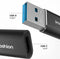 iMoshion Adapter - 2-pack USB A (Male) naar USB-C (Female) Adapter / Converter - USB 3.1 - 5 GBps - USB A naar USB C Hub