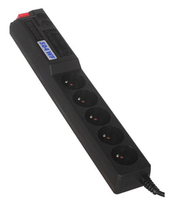 HSK DATA ALP-ACAR504WF---0N power extension 1.8 m 5 AC outlet(s) Indoor Black