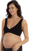 MAGIC Bodyfashion Bamboo Soft Bra - Dames - Beugelvrij en ademend - Zwart