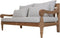 hsm collection bahama loungeset - 3,5-zits - naturel & wit