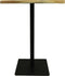 HSM Collection Bartafel Soho 75cm Naturel/Black Massief Acaciahout/Metaal