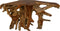 HSM Collection Bijzettafel 150cm Naturel/Gebleekt Teak