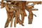 HSM Collection Bijzettafel 2 Tinten 125cm Naturel/Gebleekt Teak